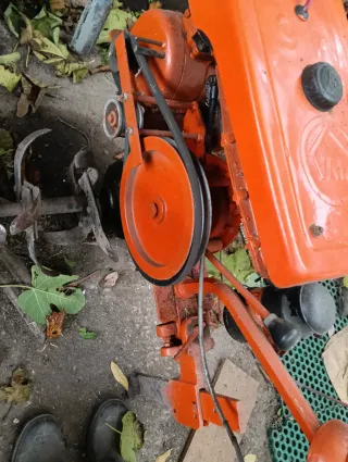 Cavadora Piva M6 naranja