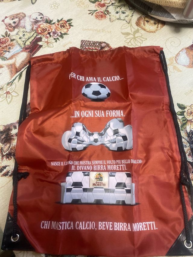 Borsa Calcio Birra Moretti