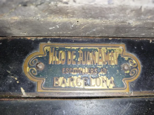 Caja Fuerte Antigua hijo de Juan amat