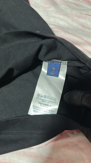 Camiseta Louis Vuitton Talla S/M Negra