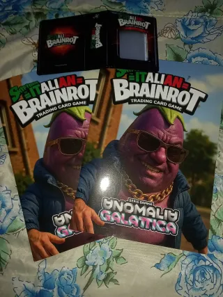 Raccoglitore carte Seitallian Brainrot