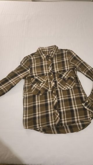 Camisa cuadros mujer talla S