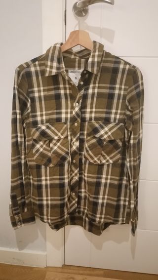 Camisa cuadros mujer talla S