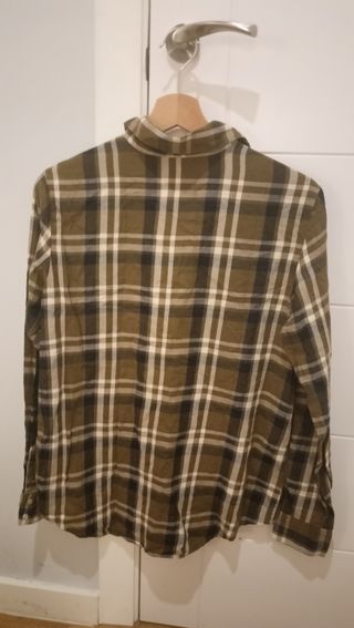 Camisa cuadros mujer talla S