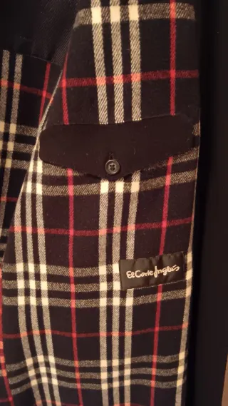 Trenca de lana Burberry Negra Hombre