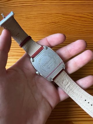 Alenia Aeronautica Reloj Cuero Marrón