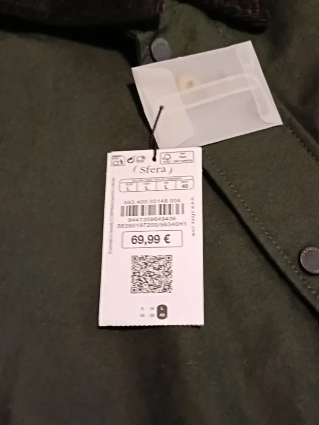 BARBOUR DE SFERA HOMBRE TALLA L *A ESTRENAR*