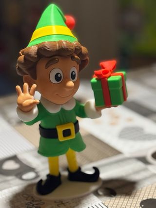 Figura Elfo Navideño