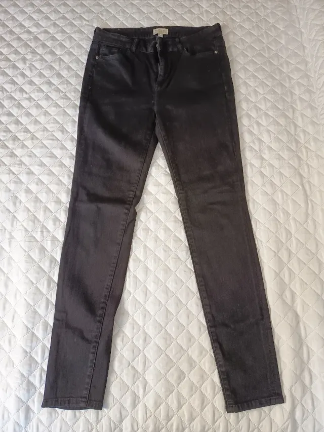 Vaqueros Skinny Negros Talla 38