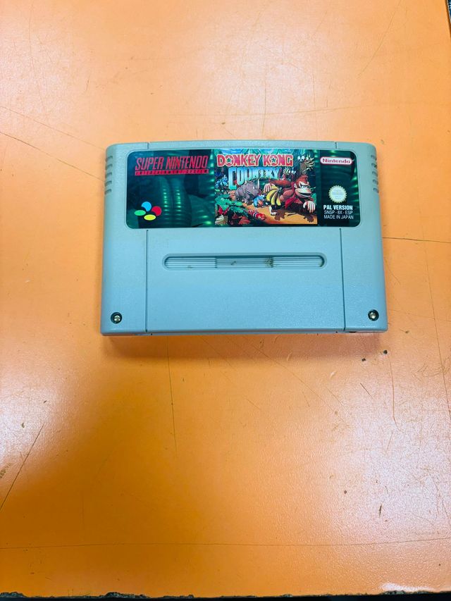 Juego Super Nintendo Donkey Kong Country PAL