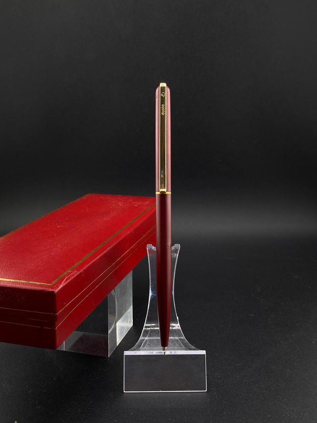 Bolígrafo Elysse Burdeos y Dorado