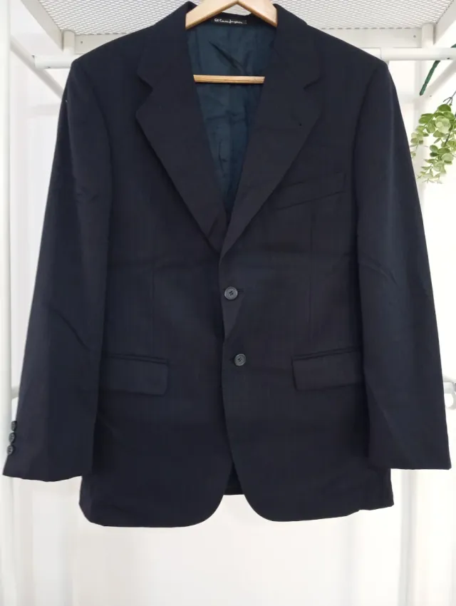 Blazer Negro Hombre