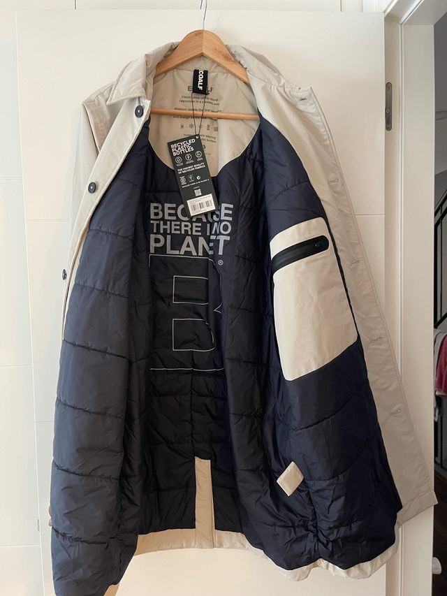 Abrigo Ecoalf Beige Talla L