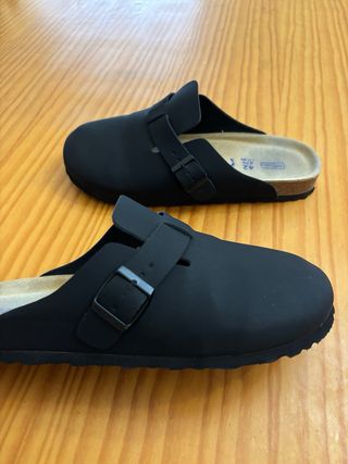 Birkenstock Boston Negras Talla 42