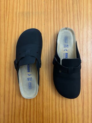 Birkenstock Boston Negras Talla 42