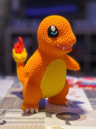 Charmander tejido a mano