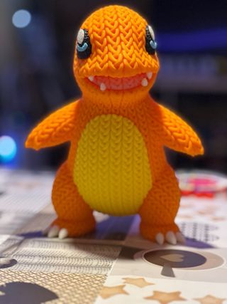 Charmander tejido a mano