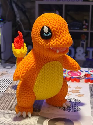 Charmander tejido a mano