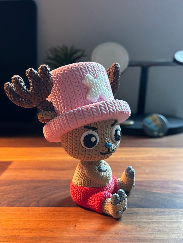 Figure Tonytony Chopper - One Piece - 3D crochet