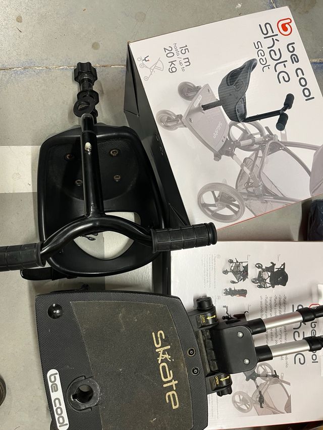 Patinete hermano mayor Be Cool Skate con asiento