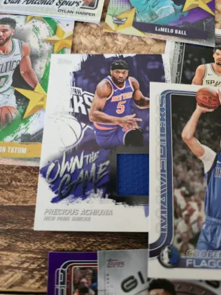 Lote 2025-26 Topps NBA card cromo