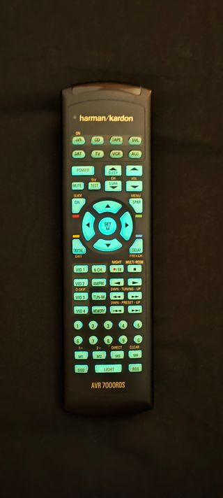 Harman Kardon AVR 7000 Receptor AV Negro/Plata