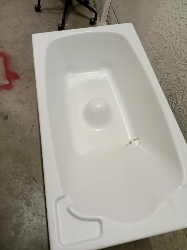 Bañera bebé blanca