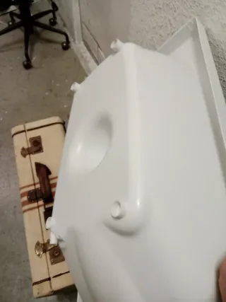 Bañera bebé blanca