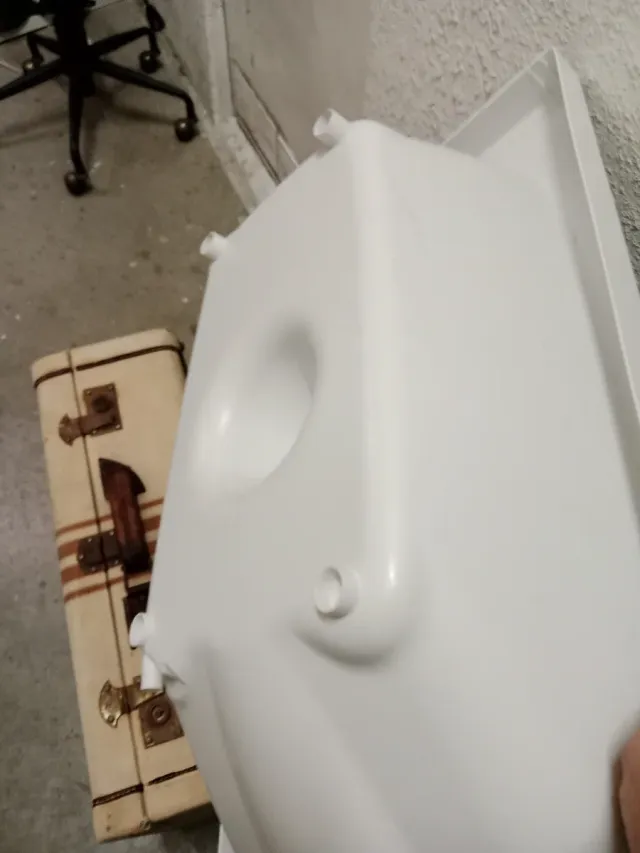 Bañera bebé blanca