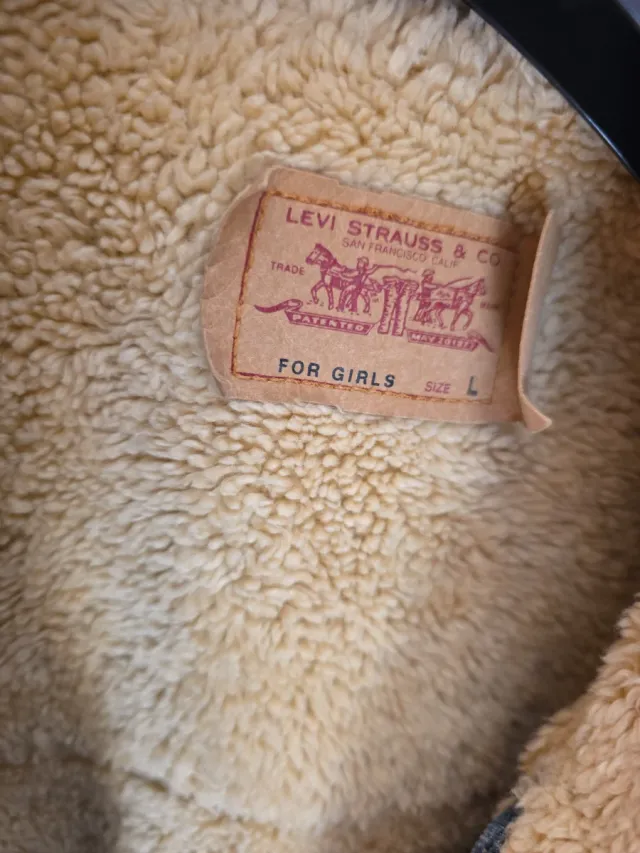 Cazadora Levi's mujer azul