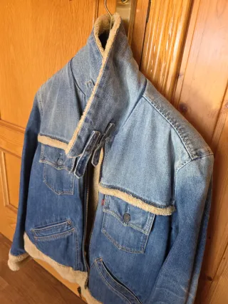 Cazadora Levi's mujer azul