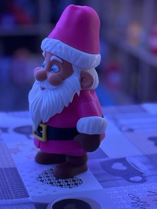 Papá Noel Rosa y Marrón