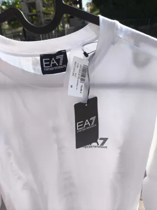 Camiseta EA7 Blanca