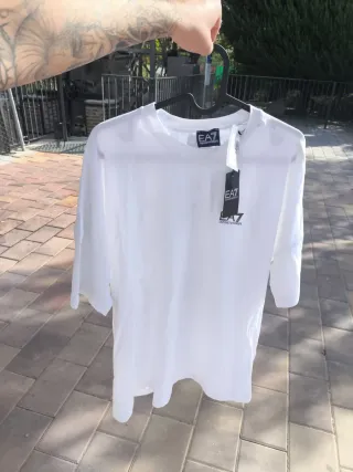 Camiseta EA7 Blanca
