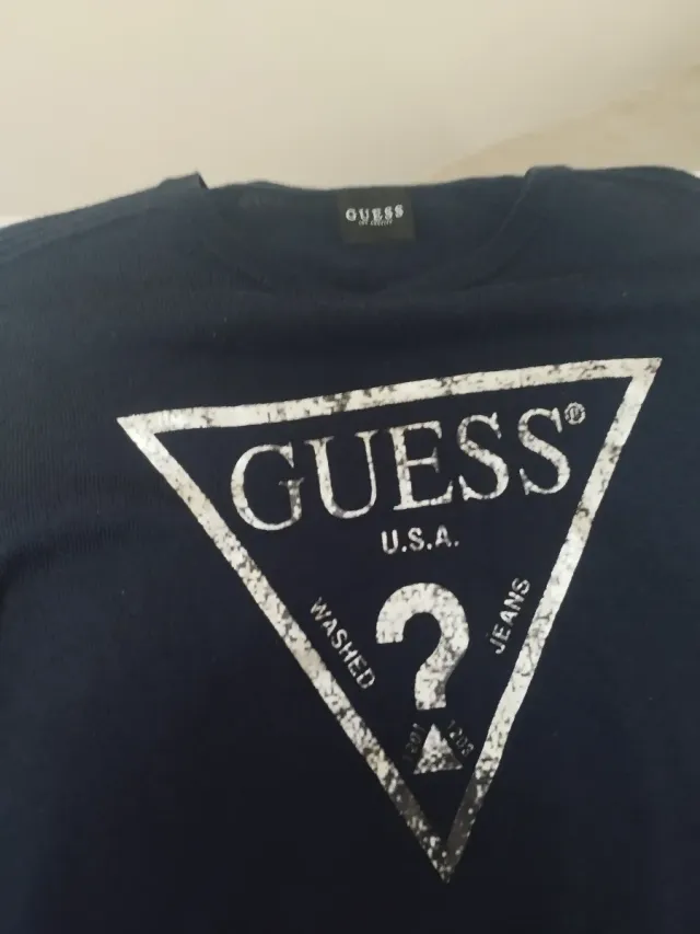 Jersey Guess Negro Hombre