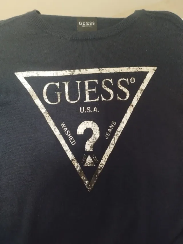 Jersey Guess Negro Hombre