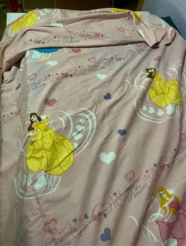 Funda Nórdica Princesas Disney reversible cama 90