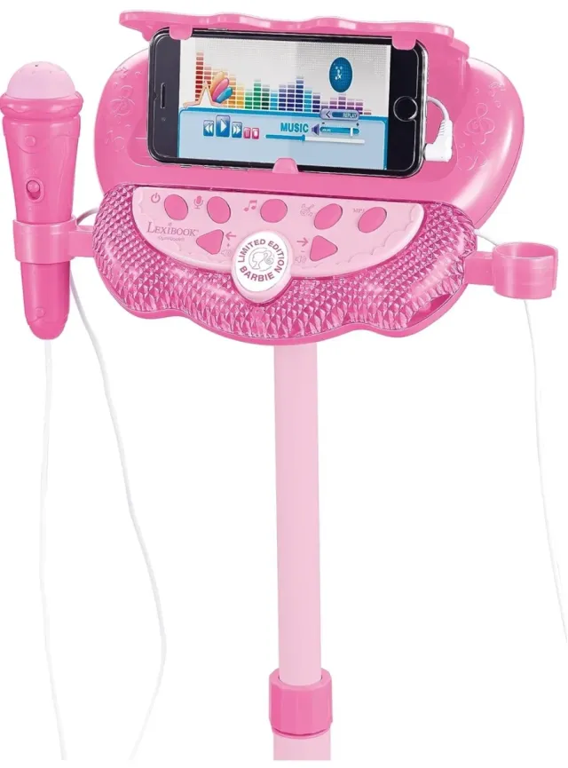Lexibook Barbie Altavoz Luminoso Karaoke