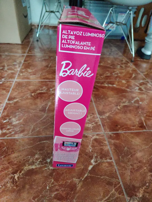 Lexibook Barbie Altavoz Luminoso Karaoke