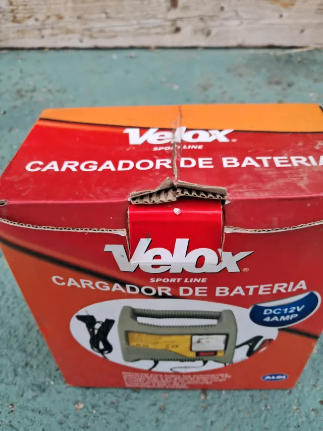 Cargador Batería Velox DC12V 4AMP