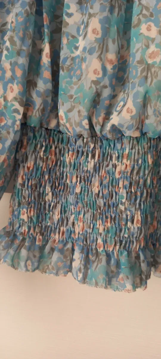 Blusa fantasia manica lunga