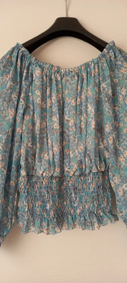 Blusa fantasia manica lunga