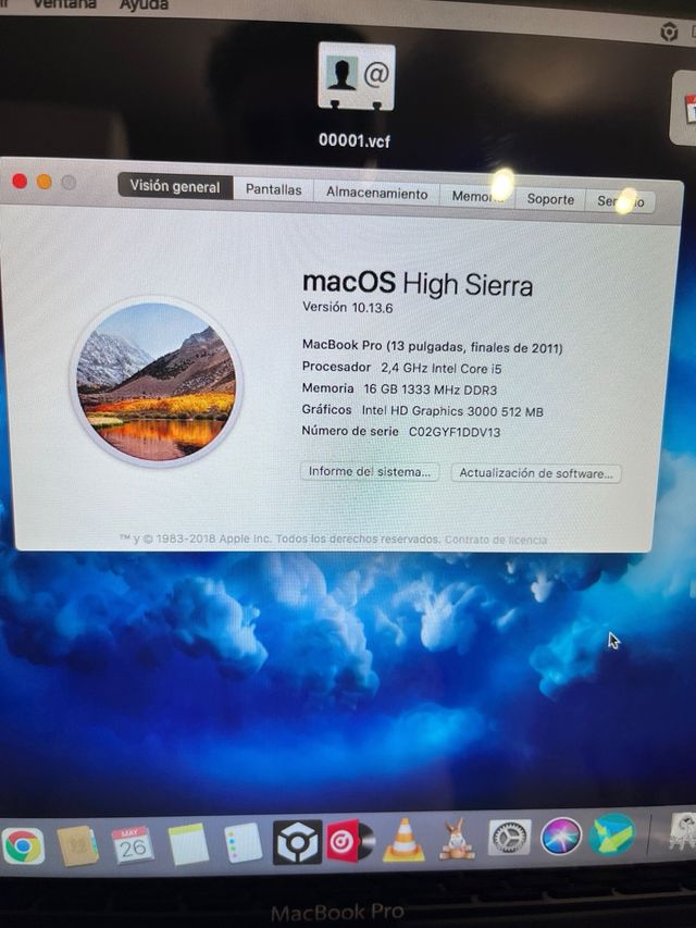 MacBook Pro 13 Plata