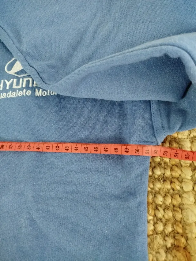 Sudadera Hyundai Hombre Azul