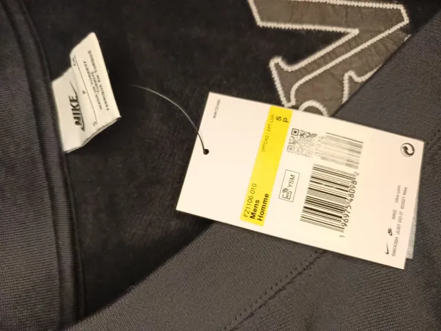 Cárdigan Nike Negro Talla S Nuevo