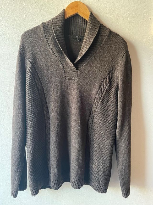 Jersey Bonita marrón talla L