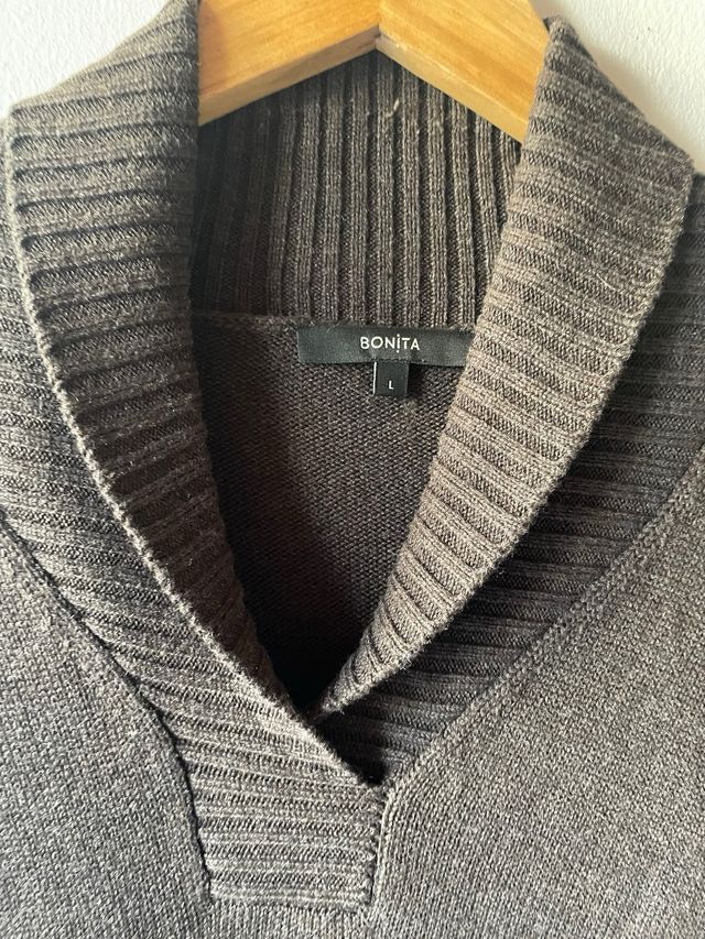 Jersey Bonita marrón talla L