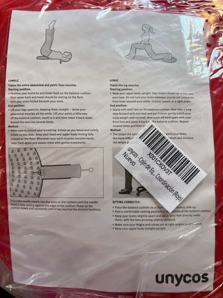 Cojín de equilibrio 34 cm