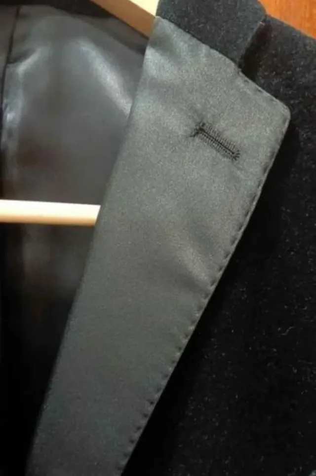 Blazer terciopelo negro smoking traje fiesta 56