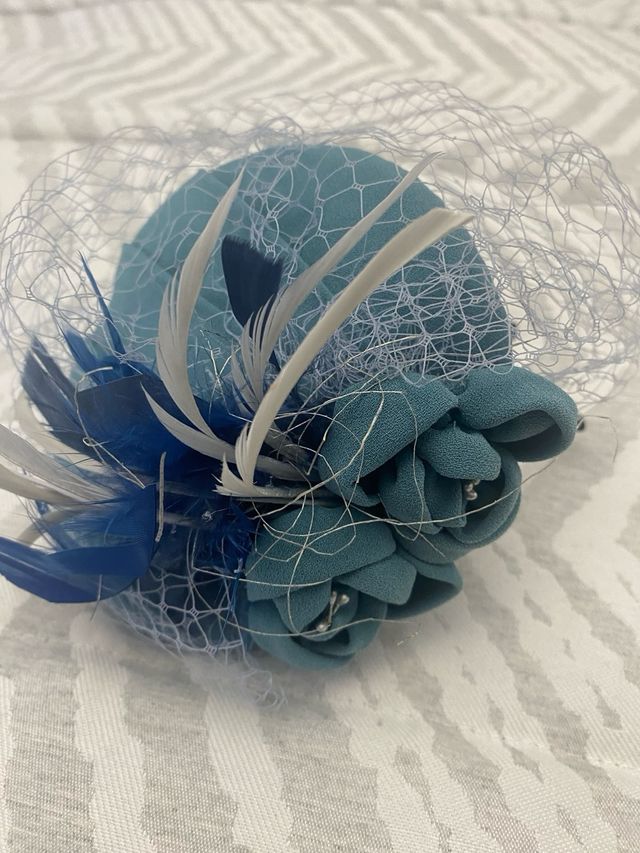 Vestido Pronovias Verde Azul Talla 52